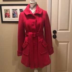Anthropologie elevenses wool coat